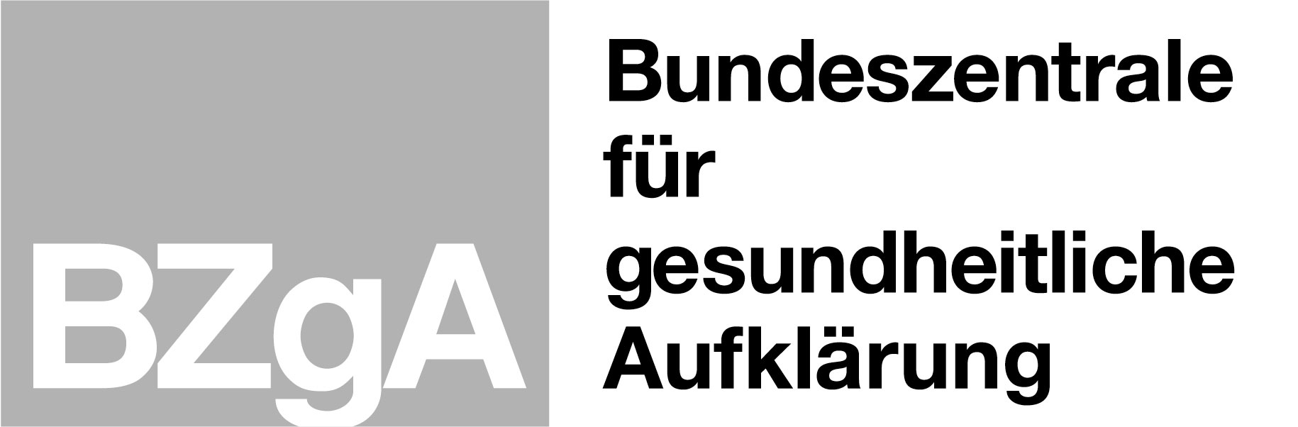 Bundeszentrale für gesundheitliche aufklärung logo