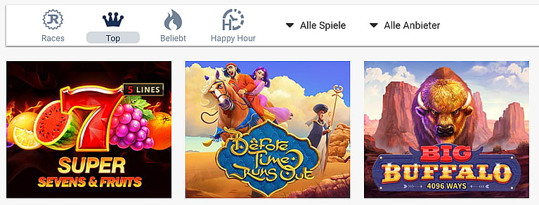 WirWetten Slot Spiele & Games